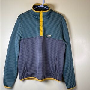 Men's Two-Tone pullover with Yellow Accents